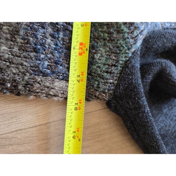 Coldwater Creek Womens Open Front Cardigan Sweater S Acrylic Wool Blend Multicol - Picture 7 of 7